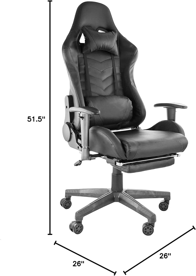 GF-2001 Gaming Chair Black