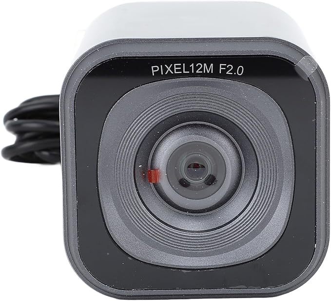 Dpofirs 4K Webcam 12MP USB Computer Camera Auto Light Correction with 1/4 Inch Threaded Hole Compact Web Cam for Video Conference Live Streaming