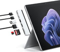Satechi Dual USB-C hub for Surface Pro 11/10/9 Docking Station with 3.2 USB-A 4k/60Hz HDMI USB4 Pass-Through 3.2 USB-C UHS-I SD/TF Card