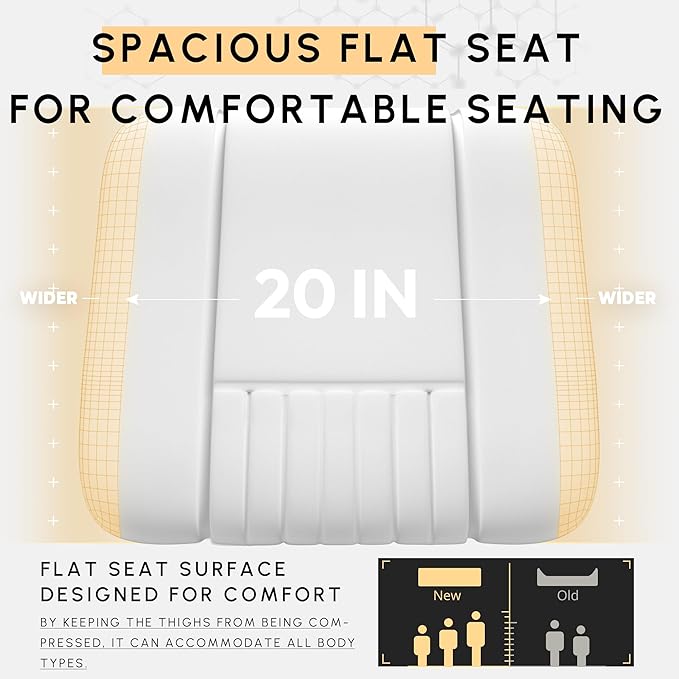 Dowinx LS-665TE7A Gaming Chair Breathable PU Leather Gamer Chair with Pocket Spring Cushion Ergonomic Computer Chair with Massage Lumbar SupportAdjustable Swivel Task Chair with Footrest