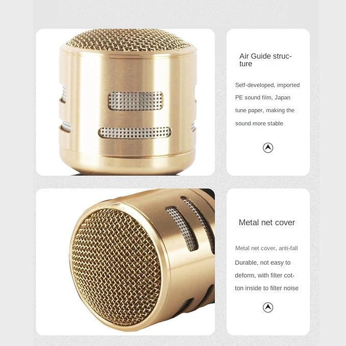4X Professional Dynamic Microphone Core Capsules Replacement Microphone MIC Core N-M282