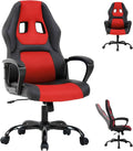 PC Gaming Chair Leather Cheap Gamer Chair for Adults Video Game Chairs with Lumbar Support Desk Chair Gaming with Adjustable Height for Teens