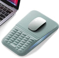 Vaydeer Ergonomic Mouse Pad with Wrist Rest – Memory Foam Mouse Pad with Wrist Support &amp Massage Bulge Non-Slip PU Base Relieves Carpal Tunnel Pain – Ideal Mouse Wrist Rest for Office &amp Home