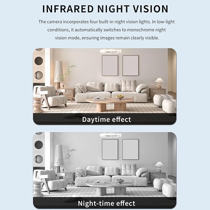 Simple USB PC Camera with Clear 1080P Wide Angle Lens and Night Vision for Private and Business Use