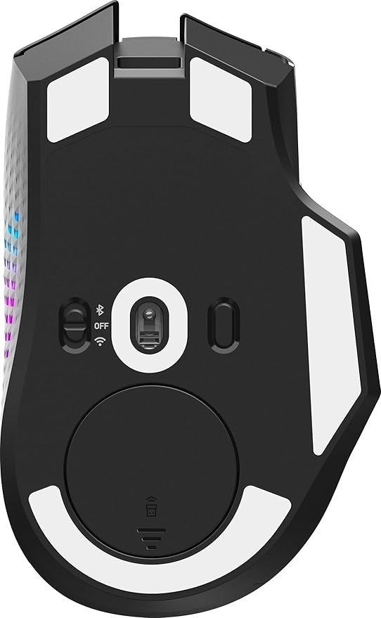 msi Versa PRO W Gaming Mouse 26000 DPI 70M+ Clicks OMRON Optical Micro Switch Optical Sensor Ergonomic Ambitextrous Hand Design RGB Light