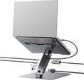 BENFEI Laptop Stand with USB C 6in1 Docking Station HDMI 4K@60HzGigabit Ethernet 100W Power Delivery 10Gbps 1*USB C 3.2 and 2*USB A 3.2 Compatible with MacBook Pro/Air iPad Pro XPS Thinkpad