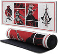 Head Case Designs Officially Licensed Assassin's Creed Character Art Shadows Graphics 37.4 x 15.75 x 0.16 inches (900 x 400 mm) - XL Gaming Office Desk PC Keyboard Mouse Mat Pad