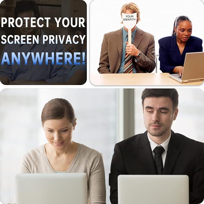 Magnetic Privacy Screen for Macbook Air 13 Inch (2018-2021 M1) / Macbook Pro 13 in (2016-2022 M1 M2) Removable Anti Blue Light Glare Filter for Mac 13In Laptop