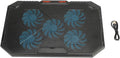 Laptop Cooling Pad with 5 Fans Height Laptop Cooler Stand RGB Lighting Cooling Pad for 1317‑ Inch Notebooks Ergonomic with USB Cable for Efficient Heat Dissipation