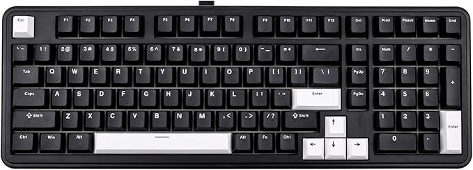 EPOMAKER TH99 Tri-Mode Wireless Mechanical Keyboard with 8000mAh Battery Hot Swappable Custom RGB Gaming Keyboard with Numpad Gasket Creamy for PC/Mac/Office (Black Creamy Jade)