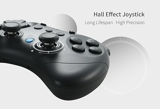 GuliKit Elves 2 Bluetooth Game Controller for Switch/Switch 2 Wake-upPC &amp Android Anti-Drift Hall Effect Joysticks Gamepad1000Hz Polling Rate Gyro &amp TurboProtective Cover Compact for Sma