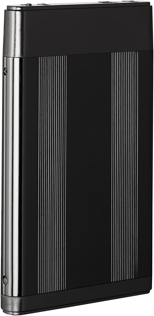 1TB External Portable Hard Drive Includes One Touch Back Up Software - Black - FAT32 (1000GB)