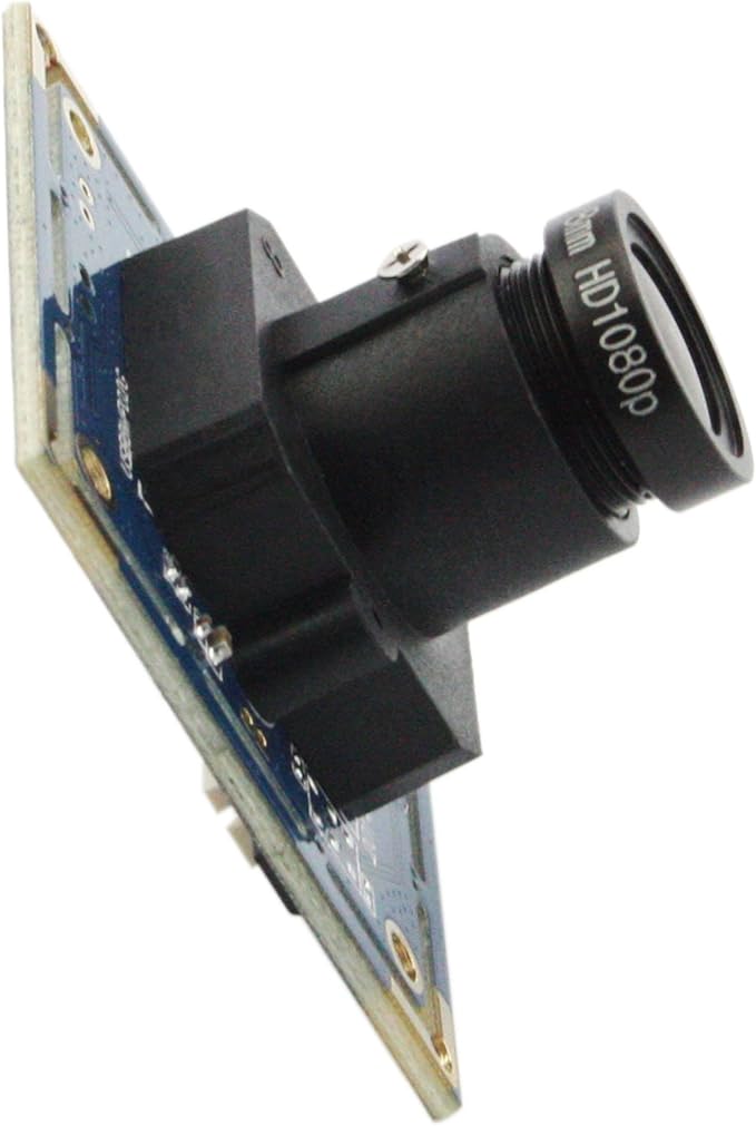 ELP 8mp usb Camera Module 2448p Webcam Board 2.8mm Wide Angle Lens Web Cam Smart Embedded Camera IMX179 4k usb webcam module8megapixel HD Industrial Laptop USB Camera for Windows/Linux/Android/mas Os