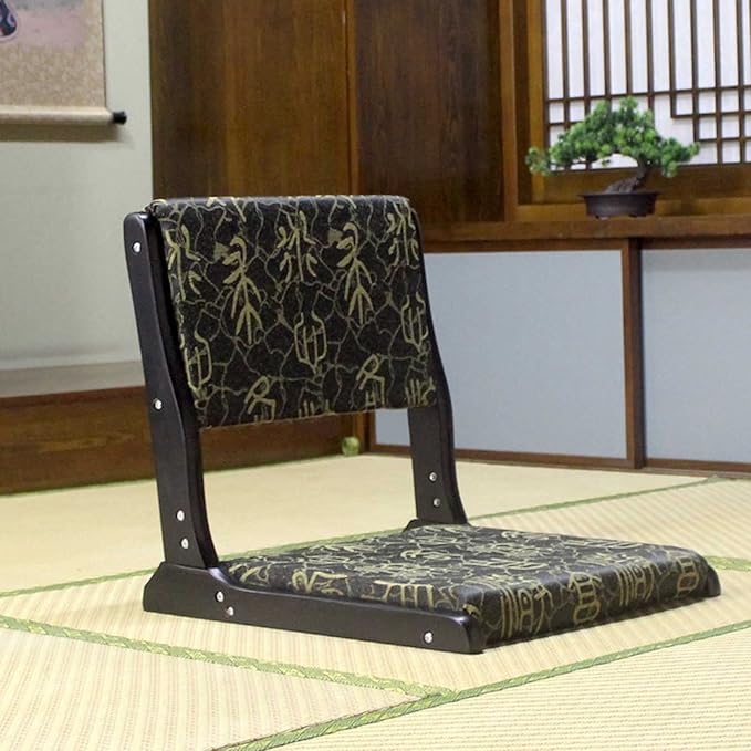 BTZHY Floor Chair Portable Floor Chair Foldable Meditation Floor Chair Living Room Chair Floor Chair Japanese Legless Tatami Chair Sitting Room Meditation Floor Chair