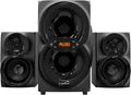 Supersonic SC-1136BT 2.1 CH Multimedia Bluetooth Speaker System 30W RMS with Deep Bass Subwoofer Bluetooth 5.3 USB &amp AUX Input FM Radio Remote Control Full-Range Audio for TV PC Movies &amp