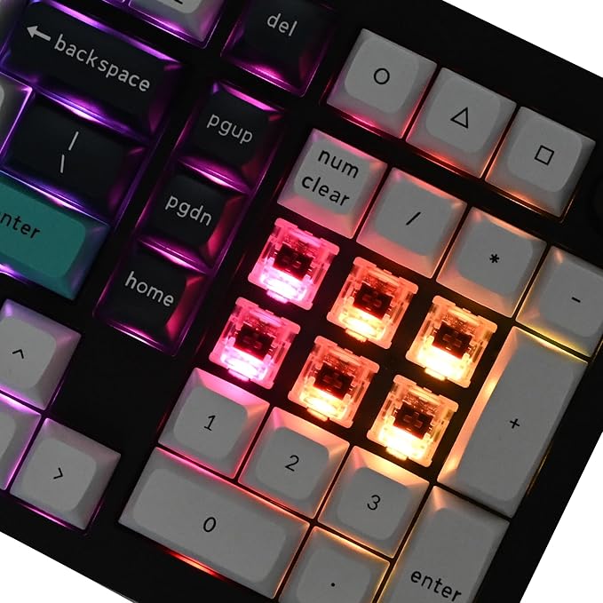 Keychron Q5 Max Wireless Custom Mechanical Keyboard 2.4 GHz Bluetooth QMK Full Aluminum 96% Layout RGB with Hot-swappable Gateron Brown Switch Compatible with Mac Windows Linux