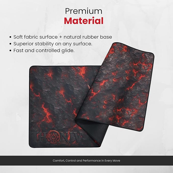 Gaming Mouse Pad XL Desk Mat 35.4x15.7 Inches – Large Mouse Mat with Non-Slip Rubber Base Smooth Surface for Work &amp Play Extended Desk Pad for Office or Gaming Setup