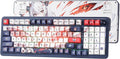 Redragon K686 PRO SE 98 Keys Wireless Gasket RGB Gaming Keyboard 3-Mode Anime Mechanical Keyboard w/Hot-Swap Socket Dedicated Knob Control &amp 5-Layer Noise Dampening Custom Hi-Fi Linear Switch