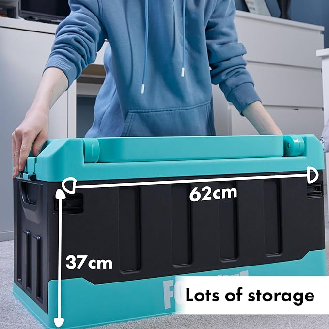 Numskull Fortnite 2-in-1 Toy Storage Box &amp Folding Chair - Gaming Accessory Organizer with lid and handles for Family Rooms Official Fortnite Merchandise