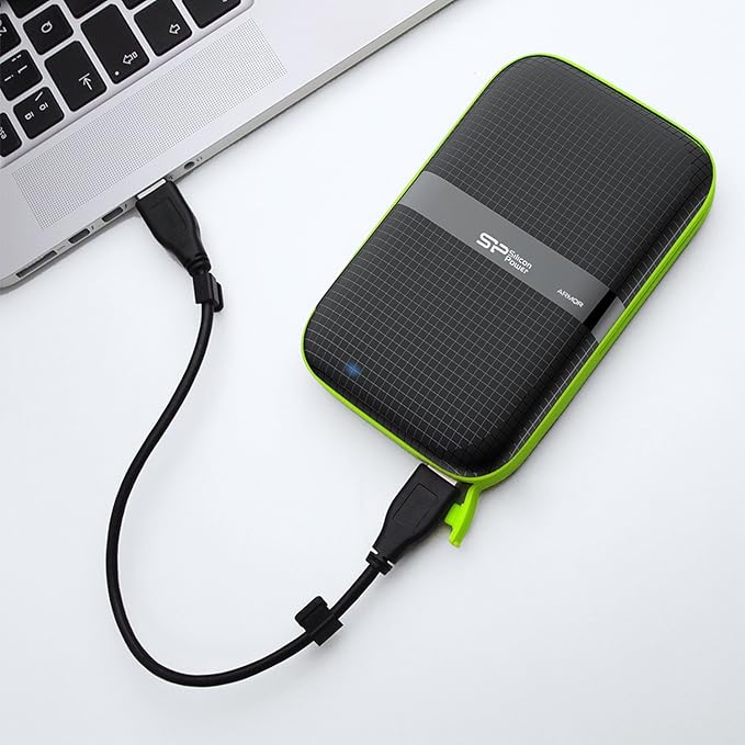 SP Silicon Power 4 TB External Portable Hard Drive Rugged Armor A60 Shockproof Water-Resistant 2.5 Inch USB 3.0 Military Grade Mil-Std-810G &amp IPX4 Black (FBE-SU040TBPHDA60S3KFE)