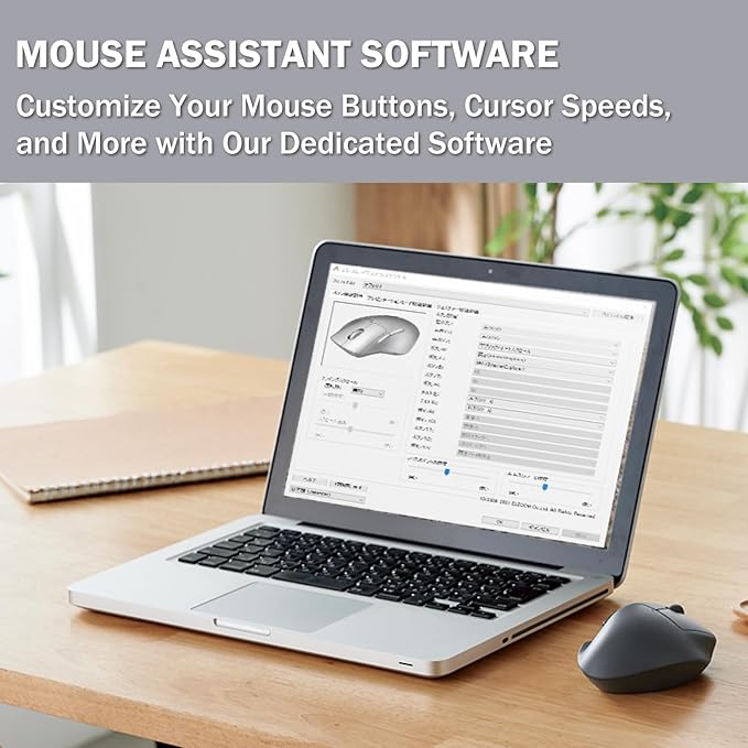 ELECOM Left Hand Wired USB Ergonomic Shape Mouse Silent Click 2000DPI 5 Buttons Optical Sensor Compatible with PC Mac Laptop EX-G Lsize Black (M-XGL31UBSKBK)