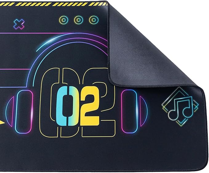 Mouse Mat Collaboration Series Kagamine Rin &amp Len 35.4x15.7 Inch Extended Gaming Desk Pad Non-Slip Rubber Base