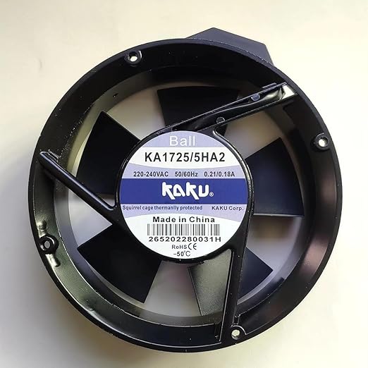 High-Performance 12V Cooling Fan R125010BH - 50x50x10mm 0.25A Ideal for Laptops and Electronics