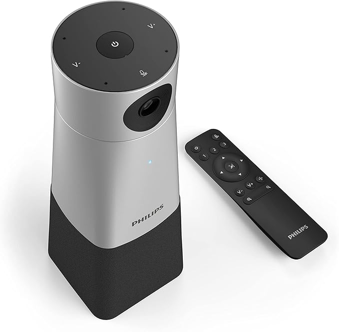 Philips SmartMeeting HD Audio and 4K Video Conferencing Solution PSE0550 with Sembly AI Meeting Assistant Trial