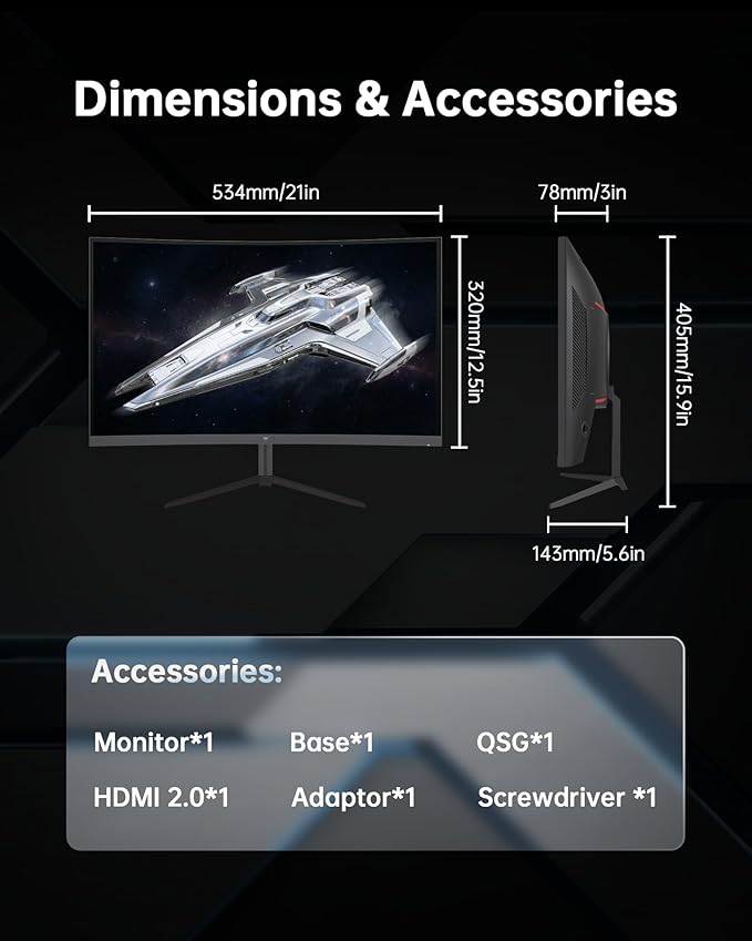 KTC 24 Inch Curved 240Hz Gaming Monitor FHD 1500R Curved Computer Monitor 1080P 3000:1 Contrast Adaptive Sync HDR MPRT 1ms HDMI DisplayPort Low Blue Light Tilt VESA Mount H24S17P