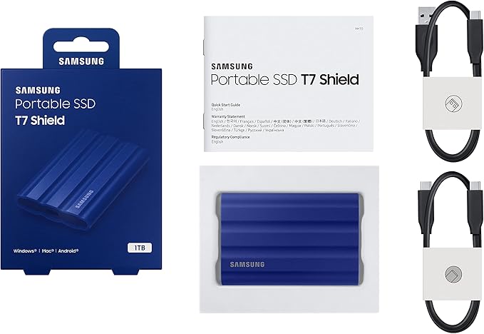 SAMSUNG T7 Shield External 1 TB USB 3.2
