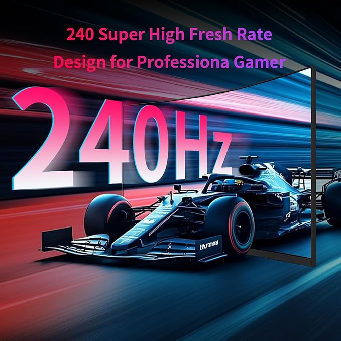 KTC 32Inch 240Hz Curved Gaming Monitor 1000R VA QHD(2560x1440p) 4000:1 Contrast Support FreeSync GSync HDMI2.0(144hz)/DP1.4(240hz)/Earphone Tilt Xbox PS5 Switch 2K Computer Monitor for Gamer