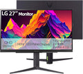 LG 27 QHD Gaming Office Monitor 240Hz IPS Panel1ms NVIDIA G-SYNC Compatible and AMD FreeSync Premium with DisplayHDR 400 1xDisplayPort2xHDMI Black