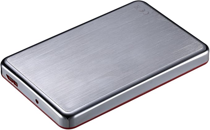 U3 2.5 inch USB 3.0 Mac Edition Portable External Hard Drive - Red (750GB)