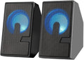 Computer Speaker Surround Sound System Speakers Gaming Deep Bass Wired for Laptop PC Theater TV