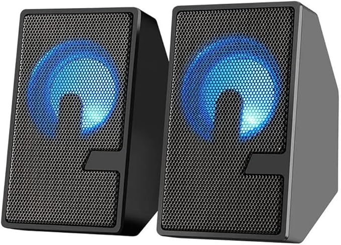 JSEIAJB Computer Speaker Surround Sound System Speakers Gaming Deep Bass Wired Speaker for Laptop PC Theater TV