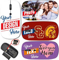 maizi Custom Wireless Mouse Personalized Mice for Laptop Design Your Own Computer 2.4G USB Receiver Design with Photo Image or Logo on