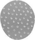 Ergonomic Mouse Pad with Wrist Rest Digital Printed Mouse Mat for Tendon Sheath Problems Non-Slip Base for Office and Home Size: 20 x 23 cm