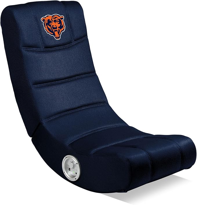 Imperial Blue Chicago Bears Video Chair with Bluetooth