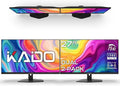 Kado Dual Monitor Setup - 2-Pack 27 1920x1080 Computer Monitor 75Hz VESA Mount HDMI Office Gaming Built-in Speakers (E27 Dual Series)