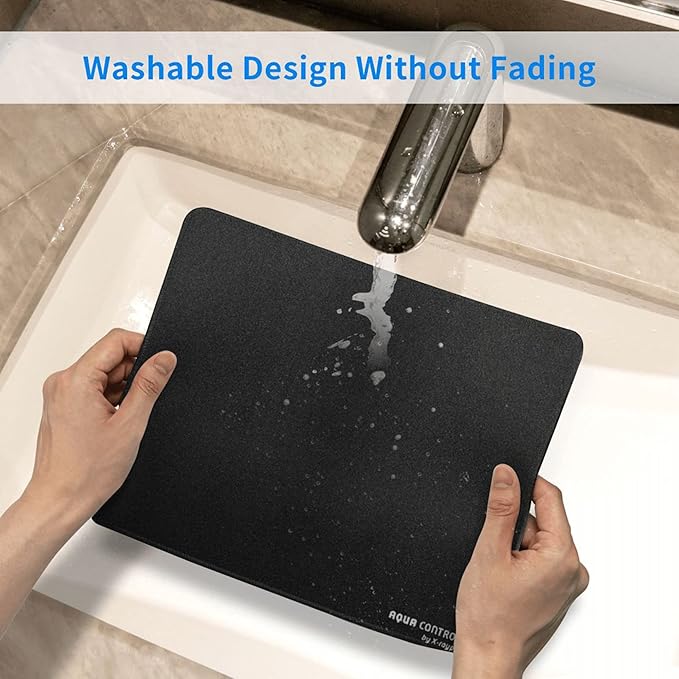 X-Raypad Aqua Control Plus AC+ Gaming Mouse Pad Ultra-High Precision Mouse Pad with Perfect Speed and Control Capability Consistent X and Y Glide Designed for Fps Players with Low DPI Requirements