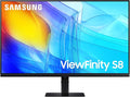 SAMSUNG 32 ViewFinity S8 (S80D) Series 4K UHD High Resolution Computer Monitor HDR10 Multiple Ports w/ HDMI DisplayPort USB-A Height Adjustable Stand LS32D806EANXGO 2024 3Yr Warranty