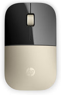 HP 2.4GHz Wireless USB Mouse Z3700 (Matte Gold/Glossy Black) Modern Gold (X7Q43AA#ABL)