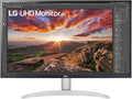 LG 27UP600K 27 Ultrafine 4K UHD IPS Display 3840x2160 DCI-P3 95% VESA DisplayHDR 400 Reading Mode Flicker-Proof HDMI DisplayPort White