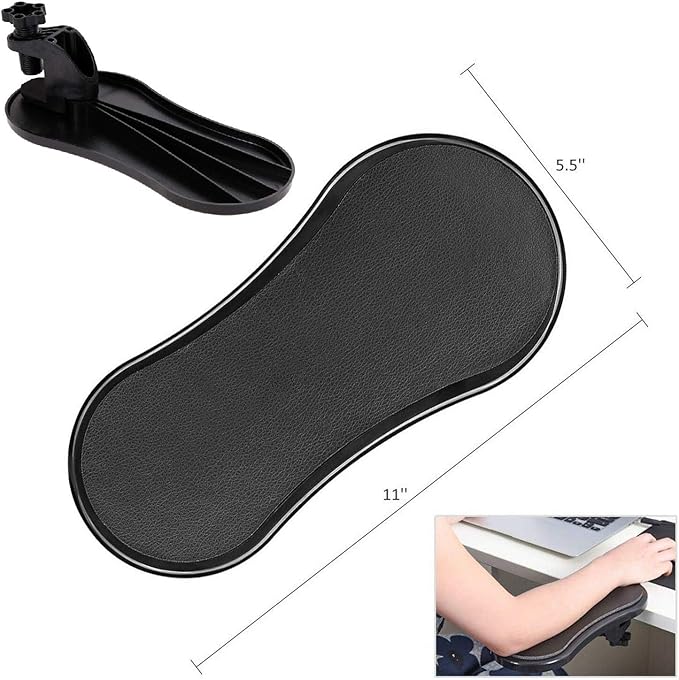 Armrest SupportAdjustable Wrist Rest ExtenderErgonomic Design Arm Rest Pad for ElbowRelease Stress &amp Eliminate Pain No Assemble Required2 Pack by STA