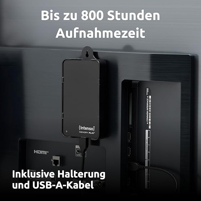 Intenso Memory Play USB 3.0 25 1TB incl. Support
