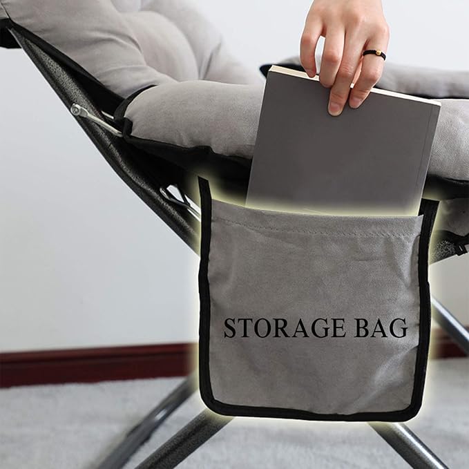 Office Chair Gaming Chair Computer Chair Leisure Chairs Folding Sun Lounger Adjustable Seat Recliners Chair Bedroom Garden with Footstool