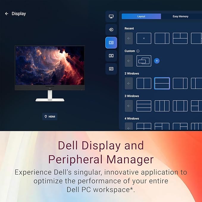 Dell Plus 32 4K Curved Monitor QD-OLED Display 120Hz 0.03ms AMD FreeSync Pro AI-Enhanced 3D Spatial Audio 99% DCI-P3 Dolby Vision 5x2.5W Speakers USB-C 90W PD Compatible with PC &amp Consol