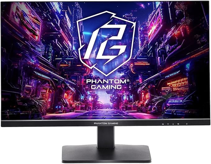 ASROCK Phantom Gaming QHD IPS 1440p Computer Monitor (PG27QFT1B) 2560 x 1440 1ms 180Hz HDR 400 VESA