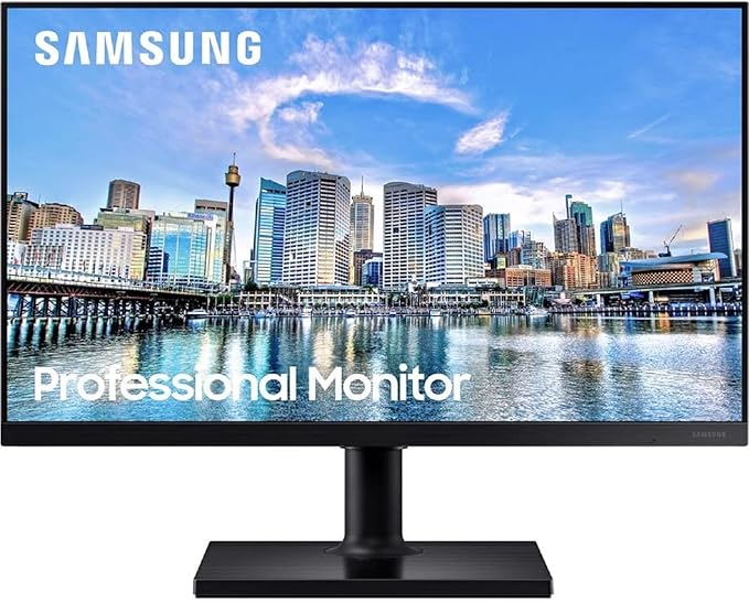 Samsung LF24T454FQNXGO-RB 24 T45F 1920x1080 75Hz IPS Panel Pro Monitor - Certified Refurbished
