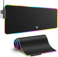 BladeHawks RGB Gaming Mouse Pad with 4Port USB Hub 14 Lighting Modes Oversize Anti-Slip Rubber Base Waterproof Coating Mouse Mat for Desk Laptop Computer PC Games Office